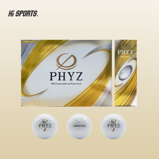브리지스톤 PHYZ 파이즈 4피스 12구 골프공 고반발 로고인쇄